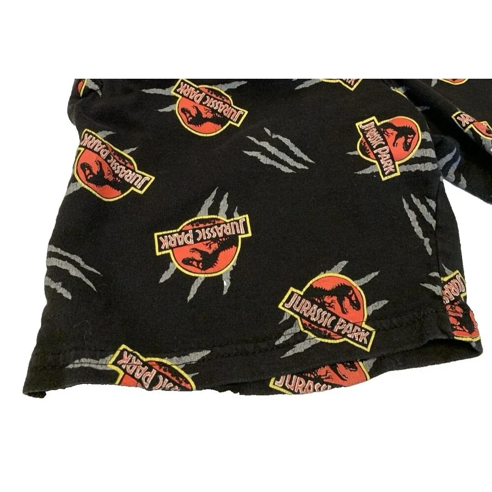 Jurassic Park Boys Youth Pajama Lounge Shorts 10/11 Dinosaur